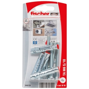 Cheville lourde ta m6s blister de 4 - FISCHER