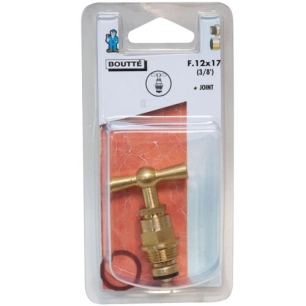 Tête de robinet d'arret 12x17 SC - BOUTTE