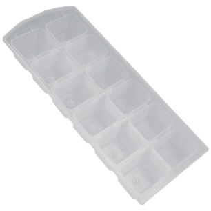 Lot de 2 Bacs à glaçons 12 cubes - METALTEX