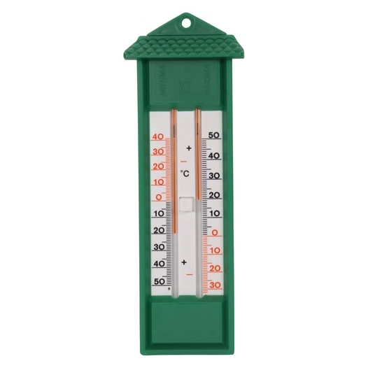 Thermomètre mini maxi sans mercure vert 23cm - SPEAR & JACKSON