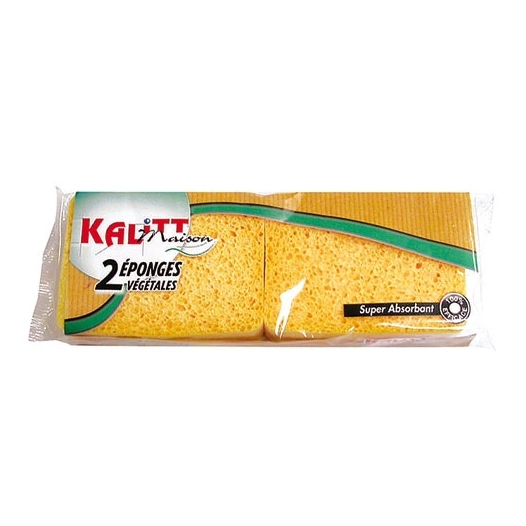 Lot de 4 éponges végétales - KALITT MAISON