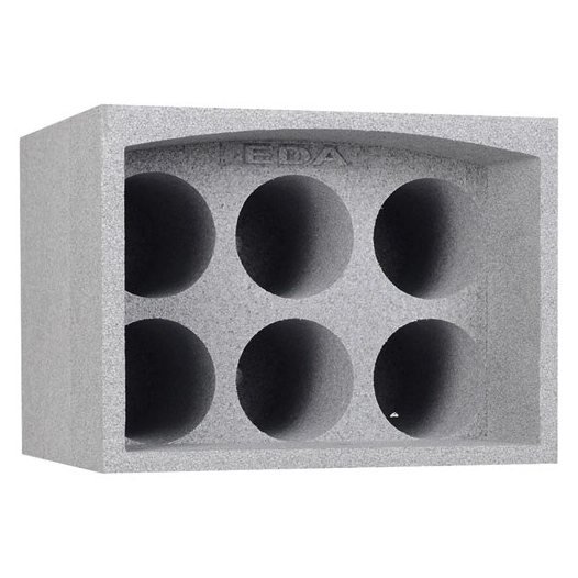 Casier polystirene expansé 6 bouteilles - EDA
