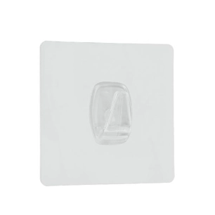 Crochet statique U-FIX 8 x 8 cm transparent - METALTEX