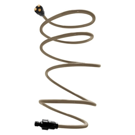 Brumisateur Techn'o flexible 3m 3 buses en laiton taupe - TECHN