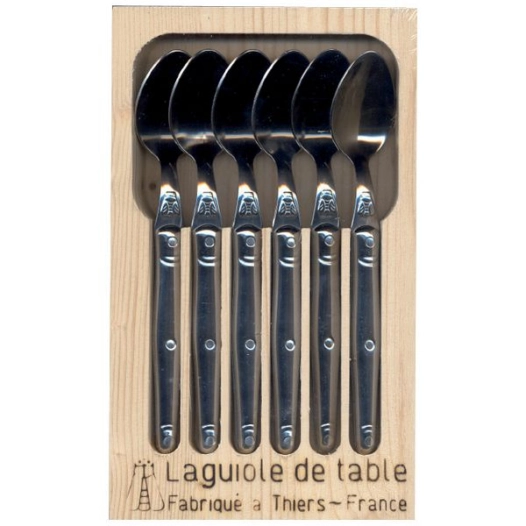 Coffret 6 cuillères à café - Laguiole Inox - JEAN DUBOST