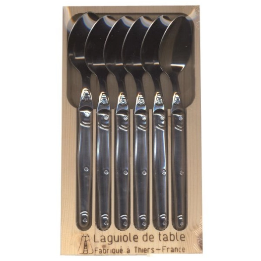 Coffret 6 cuillères de table - Laguiole Inox - JEAN DUBOST