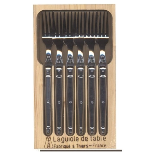 Coffret 6 fourchettes - Laguiole Inox - JEAN DUBOST