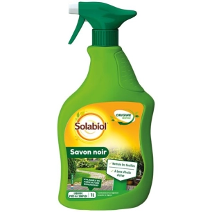 Savon noir prêt à l'emploi pulvérisateur 1l /nc - SOLABIOL