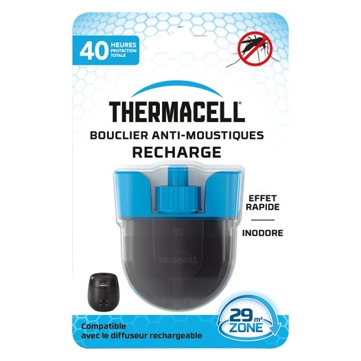 Bouclier anti moustiques recharge 40 heures /nc - THERMACELL