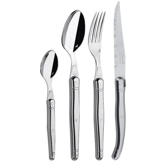 Ménagère 24 pièces inox 12/10 - Laguiole - JEAN DUBOST