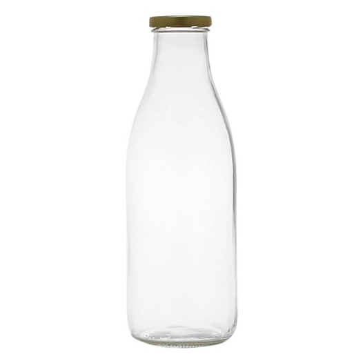 Bouteille jus de fruit 1l blanche - BOUCHONNERIE JOCONDI