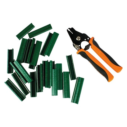 Agrafeuse à grillage 16-20mm 1500 agrafes vertes 16mm - FISCHER DAREX