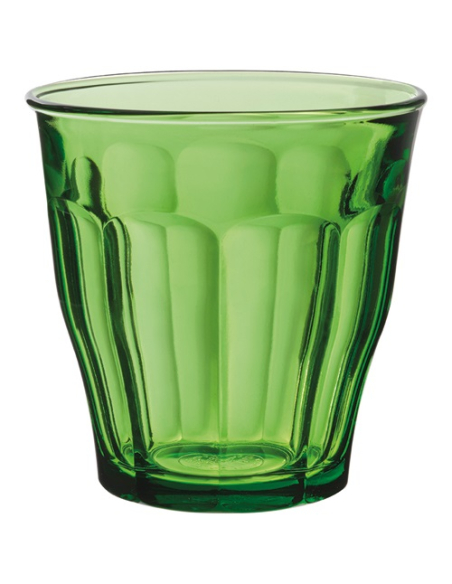 6 Gobelets 25 cl Vert Jungle - Picardie - DURALEX
