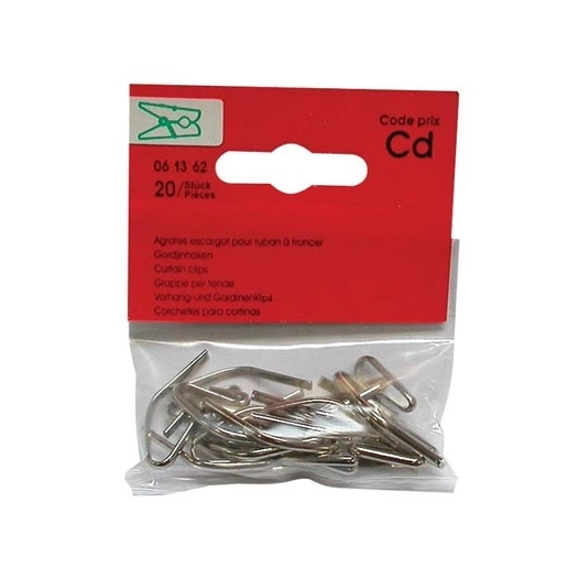 Agrafe escargot acier zingué sc - VYNEX