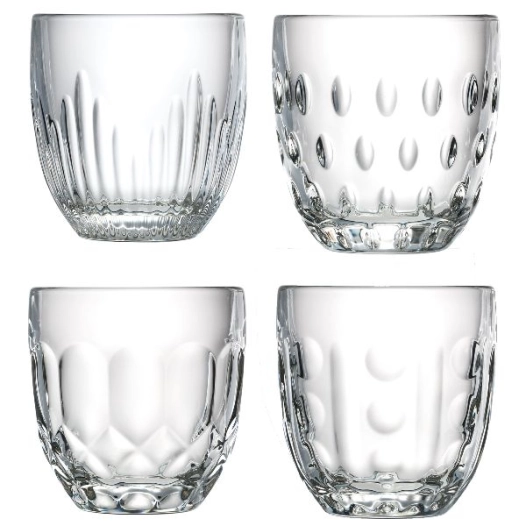 Lot de 4 gobelets 25 cl - Troquet - LA ROCHERE