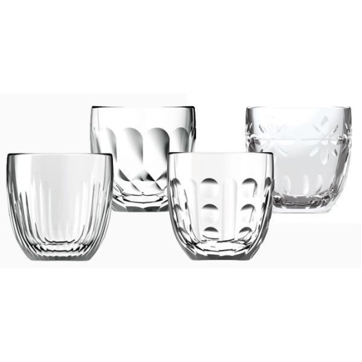 Lot de 4 gobelets expresso 10 cl - Troquet - LA ROCHERE