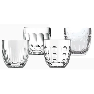 Lot de 4 gobelets expresso 10 cl - Troquet - LA ROCHERE