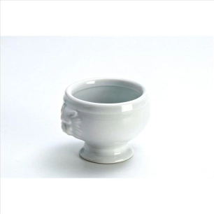 Bol tête de lion 45 cl blanc - GIRARD