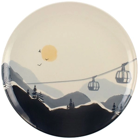 12 Assiette creuse 20.5 cm - Alpage - NOVA STYL