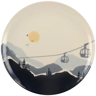 12 Assiette creuse 20.5 cm - Alpage - NOVA STYL