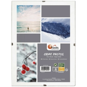 Cadre sous verre 13x18 cm - FRANDIS