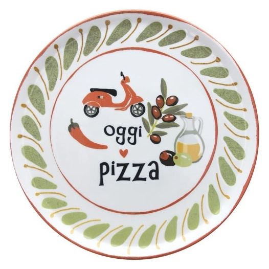 6 Assiette à pizza 33 cm - Cinzia Pizza - TOGNANA