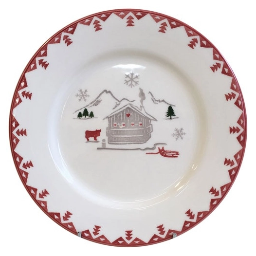 6 Assiette plate 27 cm - Aravis - TABLE ET COOK