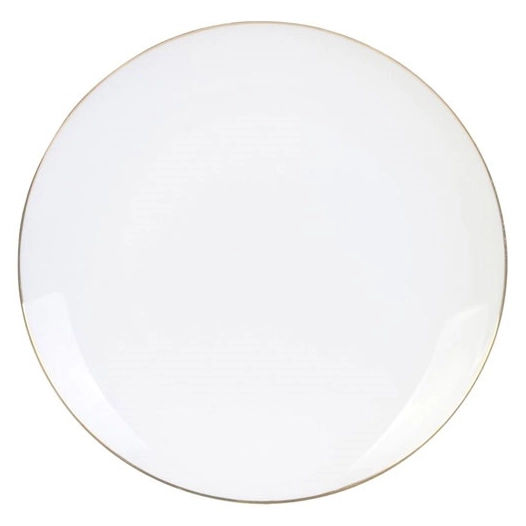 6 Assiette à dessert 20 cm Blanche - Royal - HOME DECO FACTORY - CMP