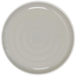 6 Assiette à dessert 20 cm Grise - Bicolore - HOME DECO FACTORY - CMP