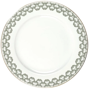 12 Assiette plate 26 cm - Ginko - HOME DECO FACTORY - CMP