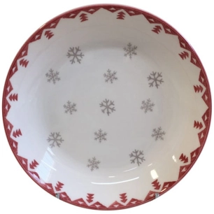 6 Assiette calotte 22 cm - Aravis - TABLE ET COOK