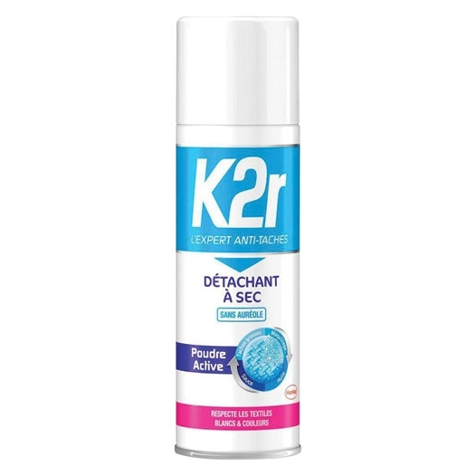 Détachant à sec aérosol 200ml - K2R