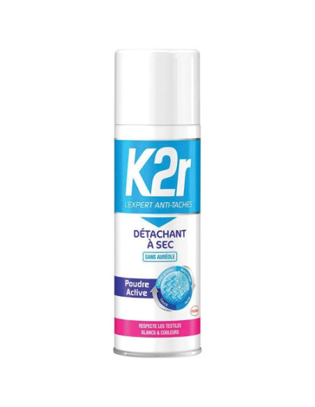 Détachant à sec aérosol 200ml - K2R