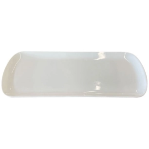 Plat à cake en porcelaine 37 x 15 cm - GIRARD