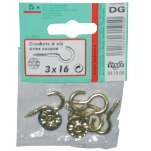 Crochet laitonné 3 x16 sc - VYNEX