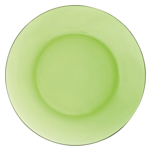 6 Assiette à dessert 19 cm Vert Jungle - Lys - DURALEX