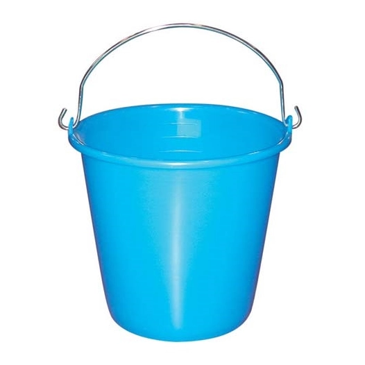 Seau ménage 10l gradué bleu - ALUMINIUM ET PLASTIQ