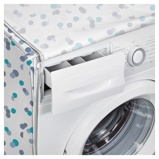 Housse machine à laver ouverture frontale decoree 84x60x60c - RAYEN