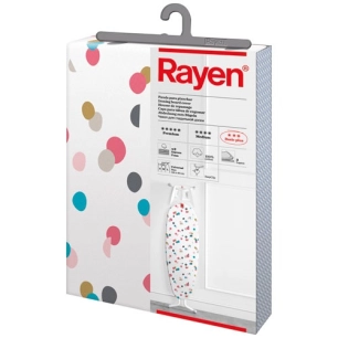 Housse repassage 130x47cm basic plus confetti - RAYEN