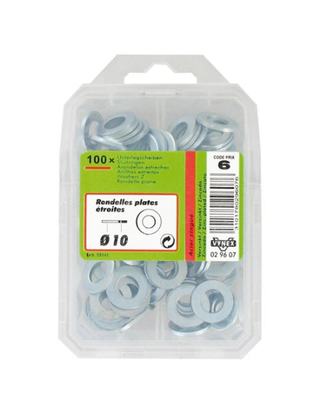 Rondelle étroite d.10mm Vybac x100 - VYNEX