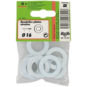 Rondelle étroite d16mm x8 en boîte - VYNEX