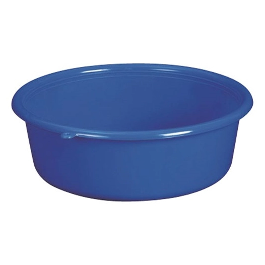Cuvette ronde d21x6cm 1.5l bleu - ALUMINIUM ET PLASTIQ