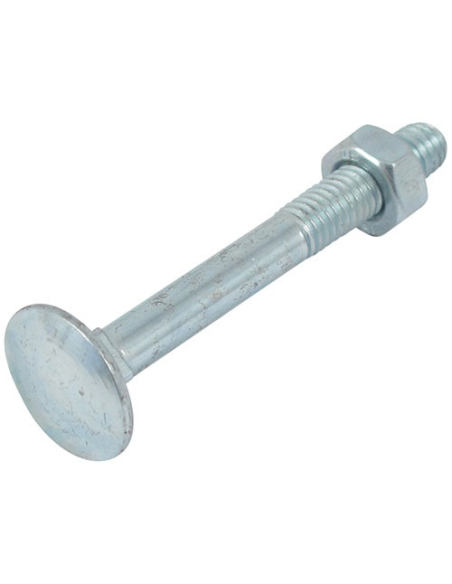 Boulons trcc 7 l45mm zingue blanc x8 - AFBAT