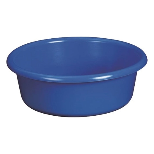 Cuvette ronde d28x10cm 4l bleu - ALUMINIUM ET PLASTIQ