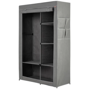 Armoire penderie avec 6 étagères 105x45x161cm - RAYEN