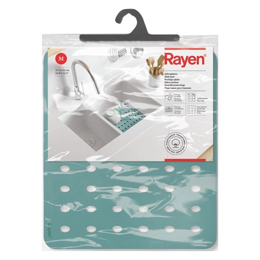 Tapis fond évier anti-dérappant 27,5 x 32 cm - RAYEN