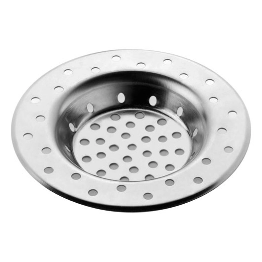 Grille d'évier Ø80mm acier en blister - INOFIX