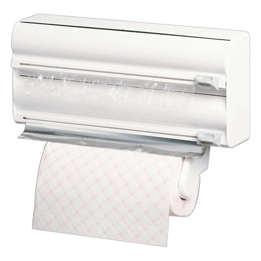 Distributeur triple rouleaux - blanc - RAYEN