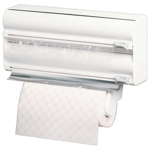 Distributeur triple rouleaux - blanc - RAYEN