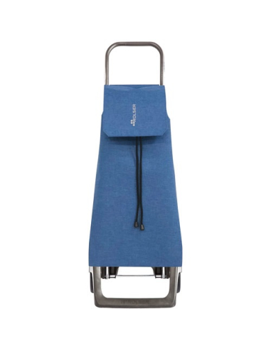 Poussette de marché 2 roues 40 L Bleue - Jet Tweed Joy - ROLSER